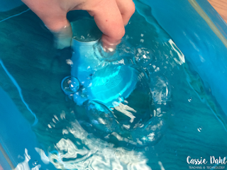 This fun hands-on science experiment is sure to fool some of your students. Use this simple cup and water experiment to prove that gases really do have mass. It is the perfect addition to any Matter Unit! 