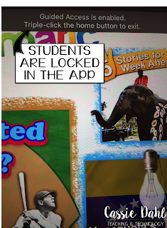 This guide will walk you through how you can lock an iPad into one app. This is perfect for when students are using iPads for cetners and you are teaching a small group, students who get easily distracted or limiting screen time for your own children!