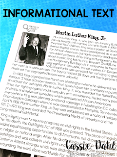 Looking for ideas for Martin Luther King, Jr. Day for your upper elementary classroom? This post includes videos, a read-aloud list, a project and even a graphic organizer freebie! 