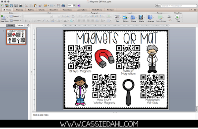 Create easy to use QR mats for students to watch videos during morning work, centers or as an activity for early finishers. The blog post even contains a few free QR mats for you to use in your classroom!